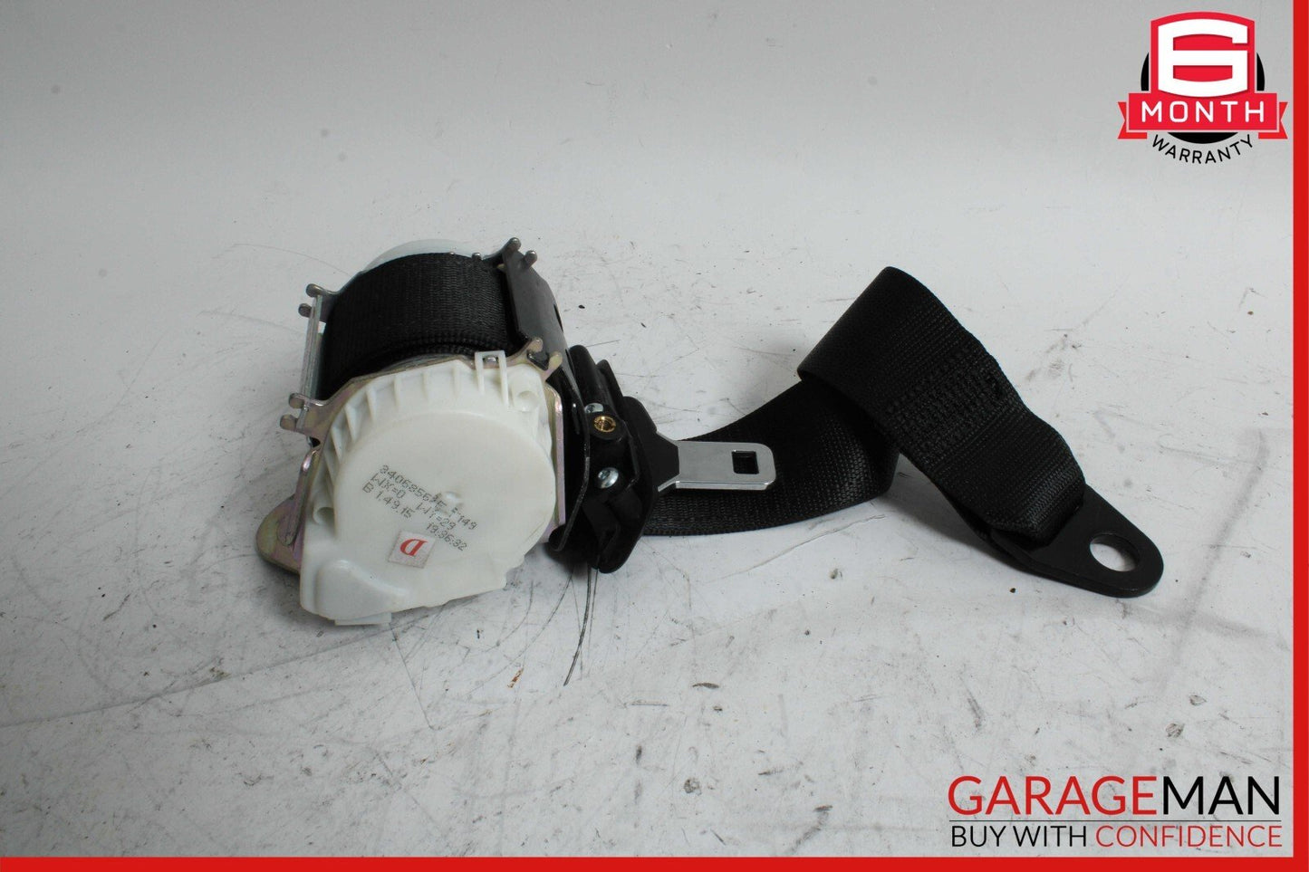 15-18 Ferrari California Rear Right Passenger Side Seat Belt Retractor Black 3k