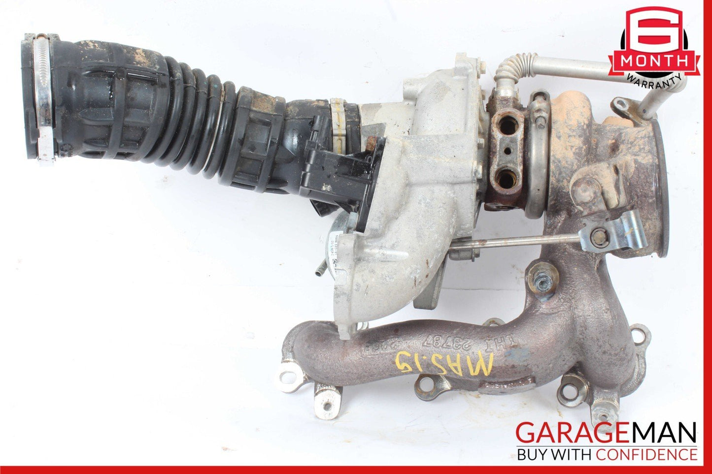 14-20 Maserati Ghibli Quattroporte Right Turbocharger Turbo Charger Manifold OEM