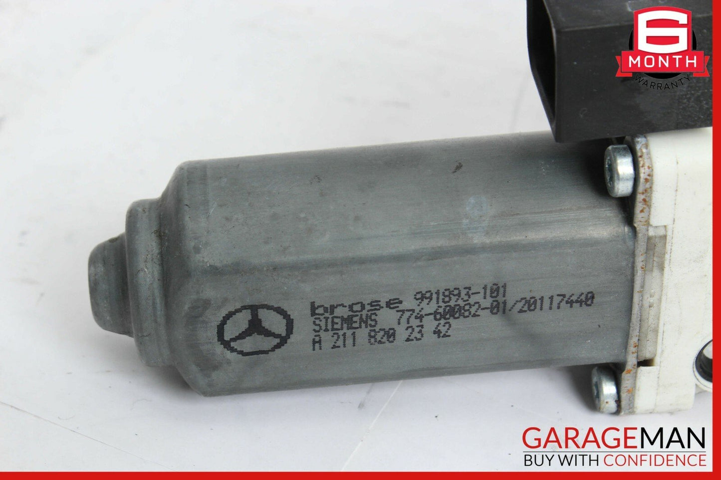03-09 Mercedes W211 E350 Rear Left Driver Side Door Window Regulator Motor OEM