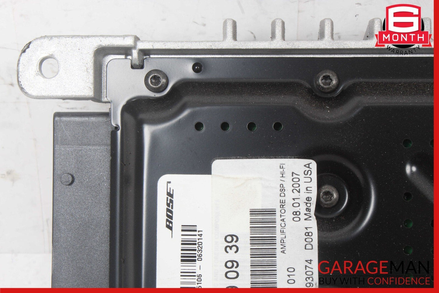 03-08 Maserati Quattroporte M139 Bose Audio Amplifier Amp 190939 OEM