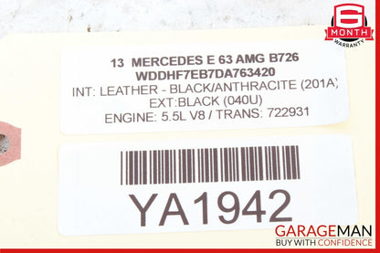 08-18 Mercedes W212 E63 C300 Rear Right or Left Side Lower Thrust Control Arm