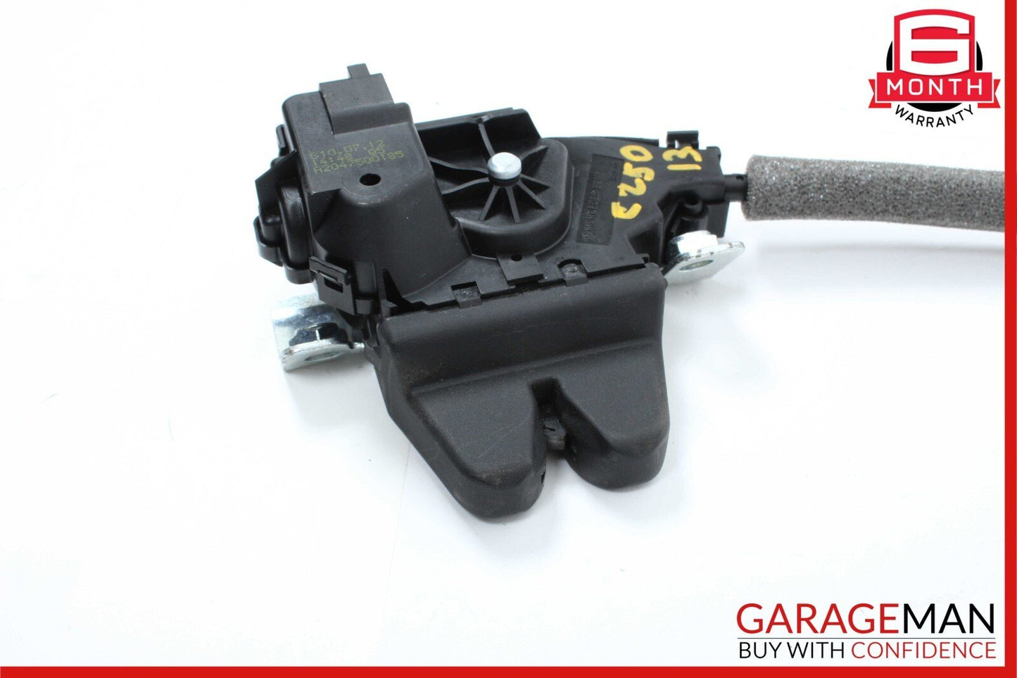 08-18 Mercedes W204 C250 CLS400 E350 Trunk Lid Latch Lock Actuator OEM