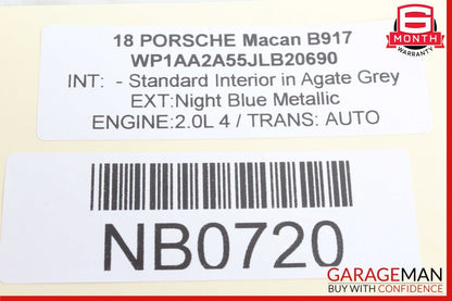 15-22 Porsche Macan Turbo 95B Rear Right Passenger Side Lower Control Arm OEM