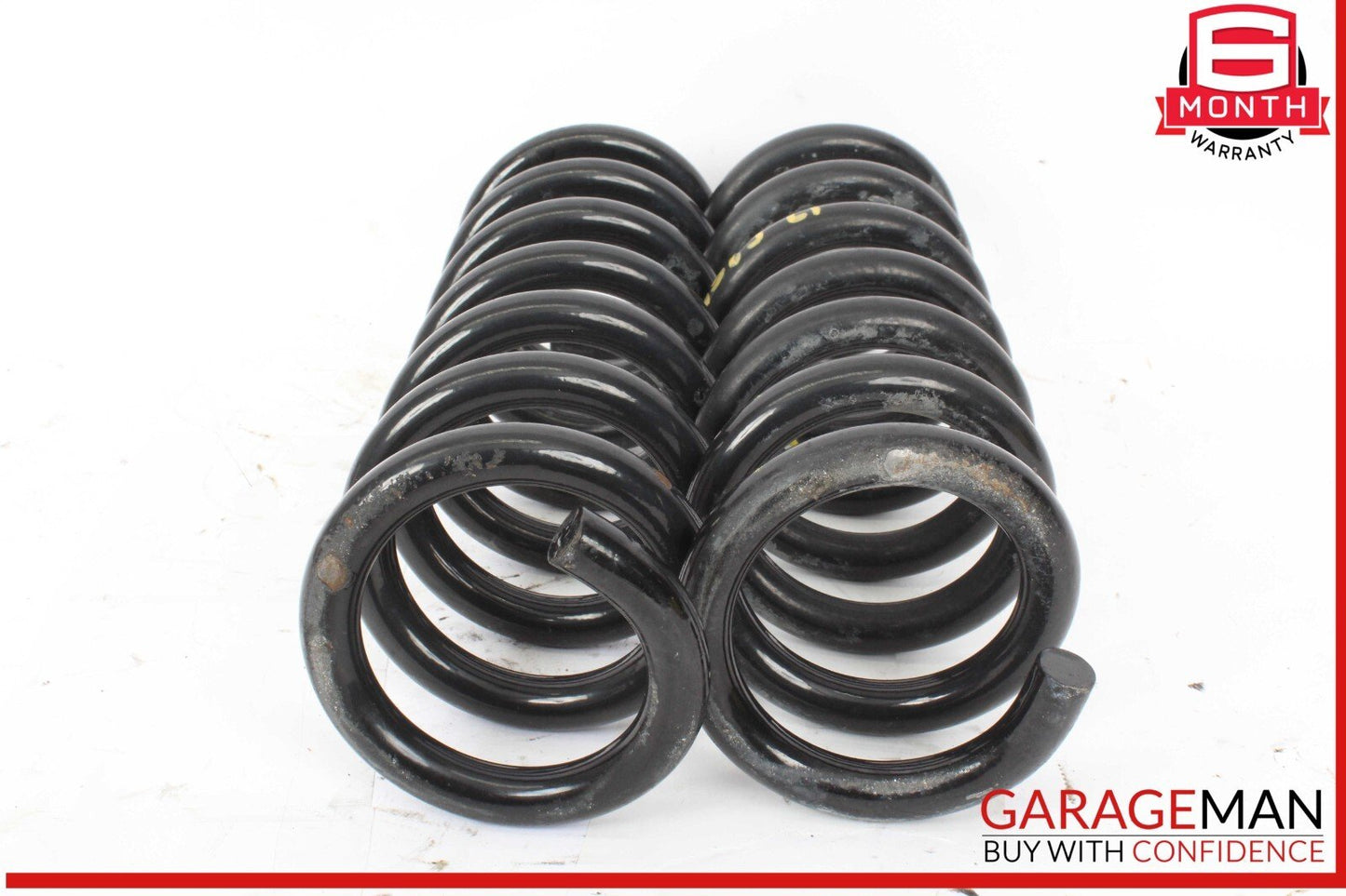 08-14 Mercedes W204 C250 Rear Right and Left Suspension Coil Spring Set OEM