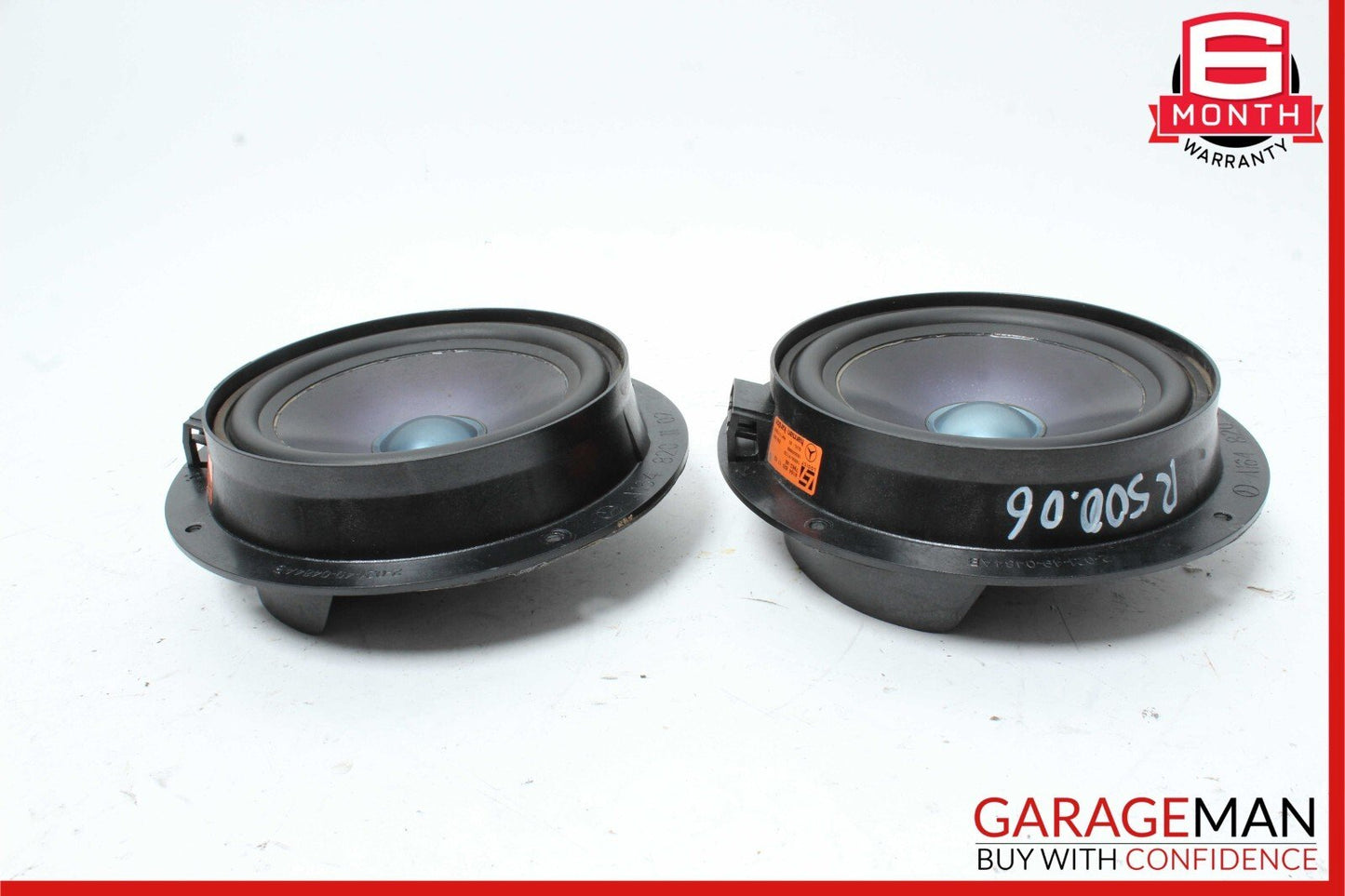 06-13 Mercedes X164 GL450 Rear Door Speakers Sound Set of 2 Pc OEM