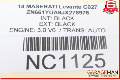 17-20 Maserati Levante M161 Headlight Control Switch 68240387AC OEM