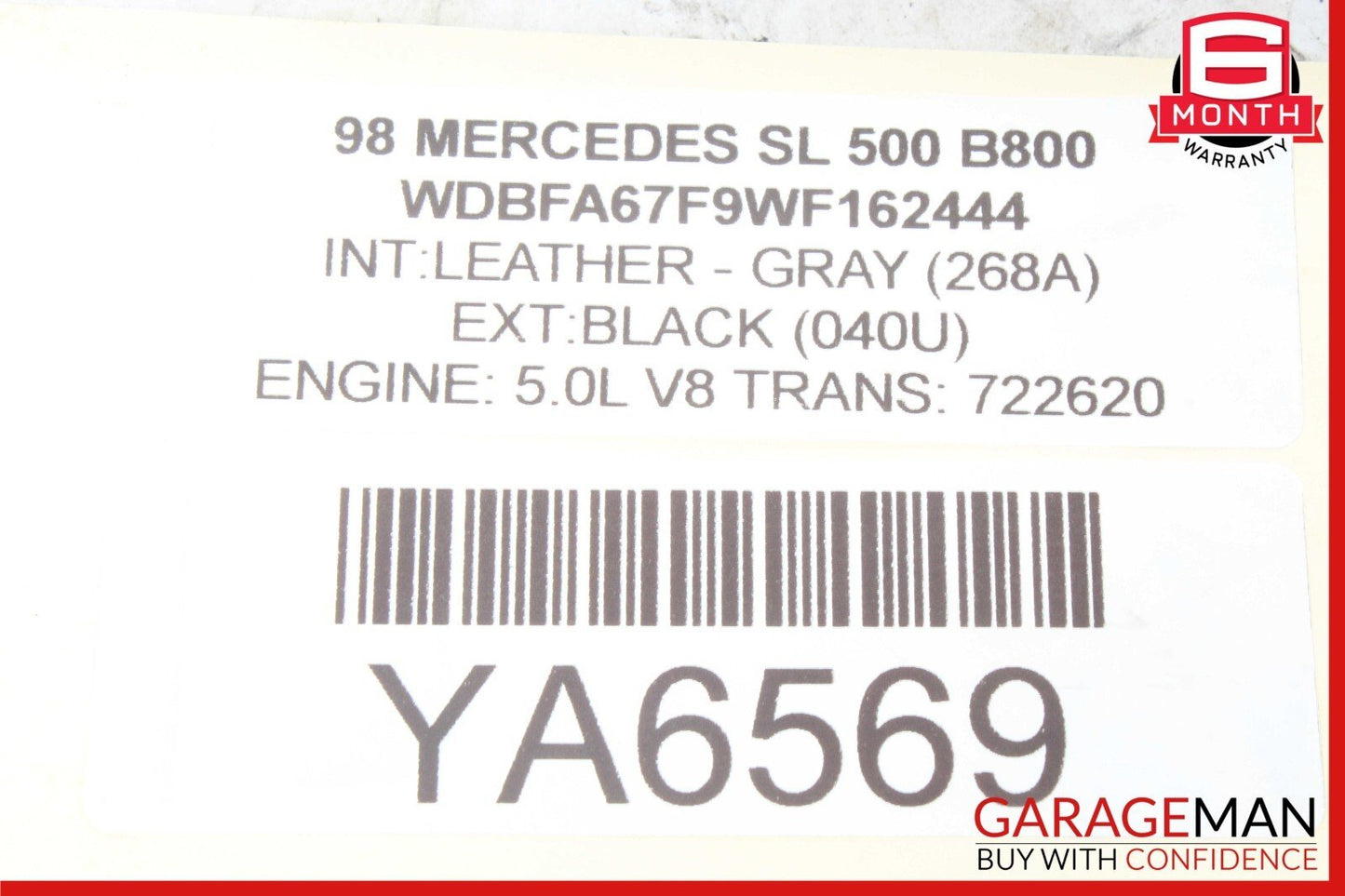 90-02 Mercedes R129 SL500 Rear Left / Right Side Suspension Lower Control Arm
