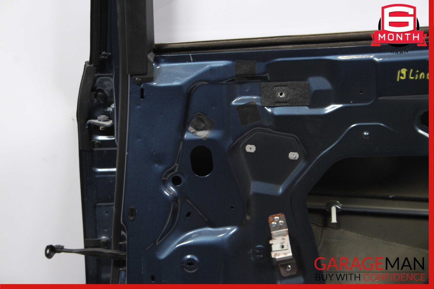 19-21 Lincoln Nautilus Rear Right Side Exterior Door Shell Panel Frame Blue OEM