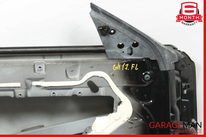 14-17 Maserati Ghibli Front Left Driver Side Exterior Door Shell Panel Black