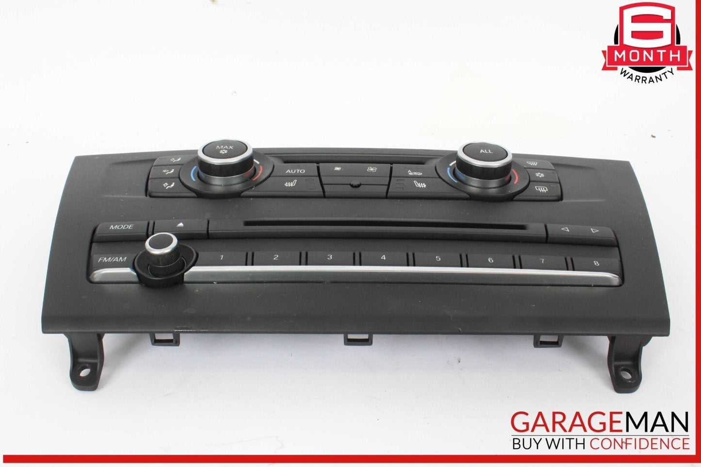 11-17 BMW X3 AC A/C Heater Climate Control Panel w/ Radio Control 9259616 OEM