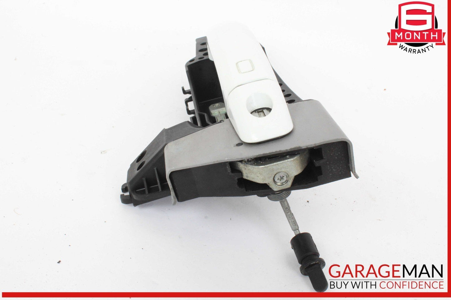 08-18 Audi S4 Q5 A4 A5 Front Left Driver Side Exterior Door Handle White OEM