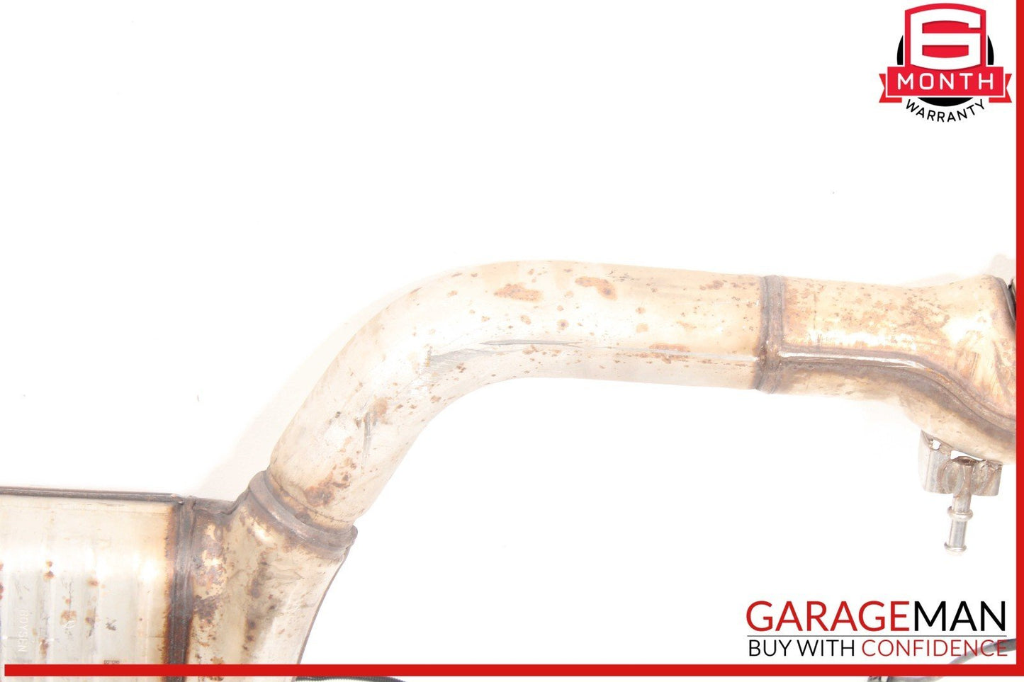12-15 Mercedes X204 GLK250 Center Exhaust Muffler Resonator OEM
