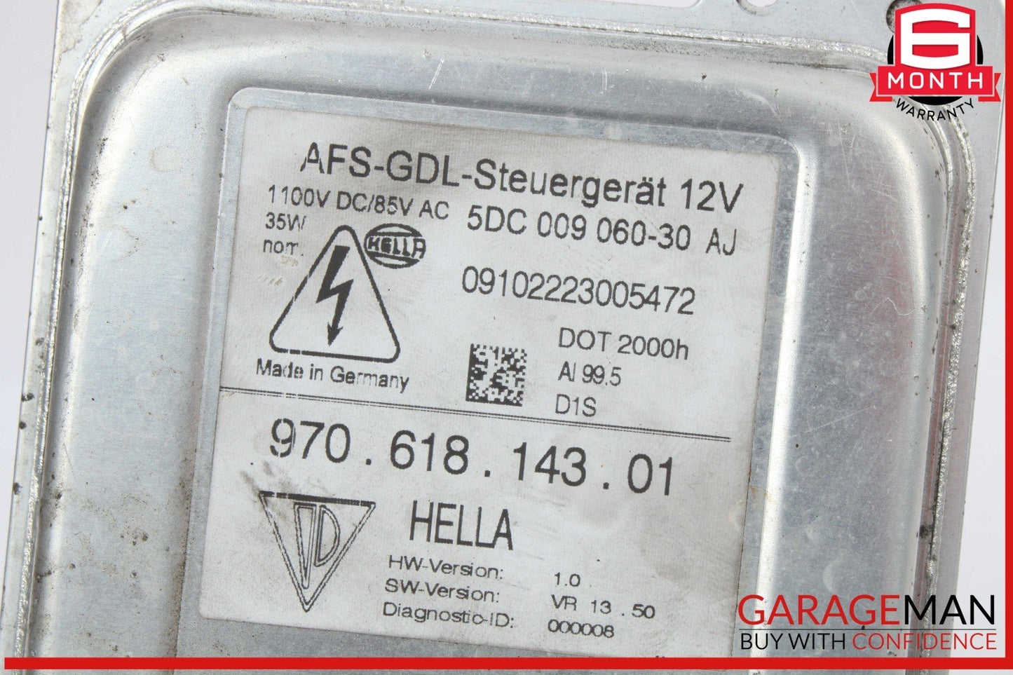 10-16 Porsche Panamera 970 Xenon HID Headlight Ballast Module Unit OEM