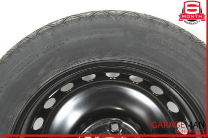 08-14 Mercedes W204 C250 C300 Emergency Spare Tire Donut Wheel Rim 125 90 16"