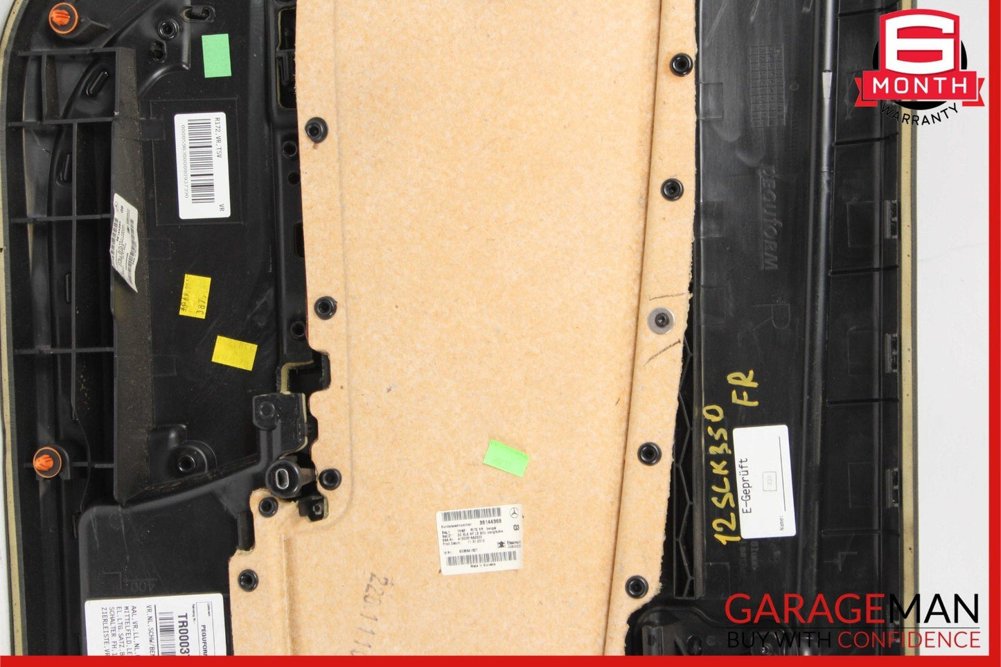 12-16 Mercedes R172 SLK250 SLK350 Right Passenger Interior Door Panel OEM