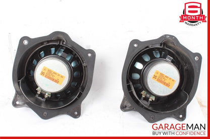 07-09 Mercedes W221 S550 S63 Rear Left & Right Door Audio Sound Speaker Set of 2