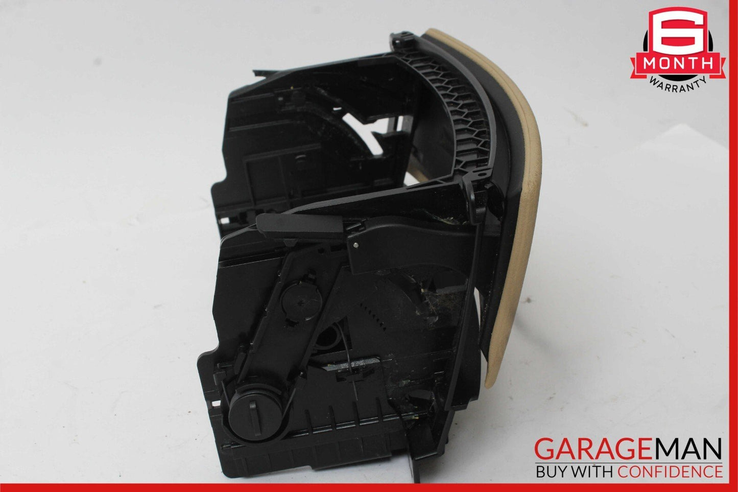 07-13 Mercedes W221 S350 S550 Center Console Dashboard CD Player Cover Brown