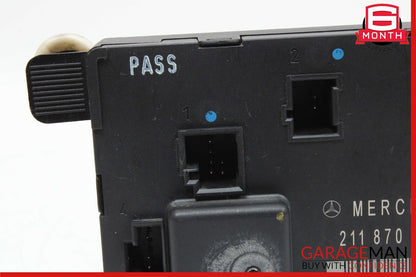 03-09 Mercedes W211 E350 E550 Rear Right Door Control Module 2118703285 OEM