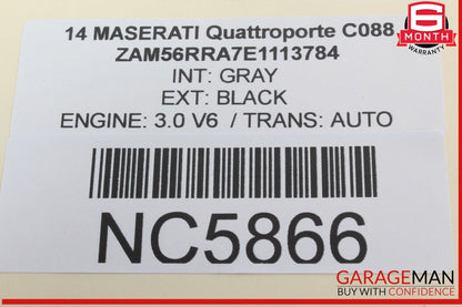 14-17 Maserati Quattroporte Dash Headlight Head Light Lamp Control Switch OEM