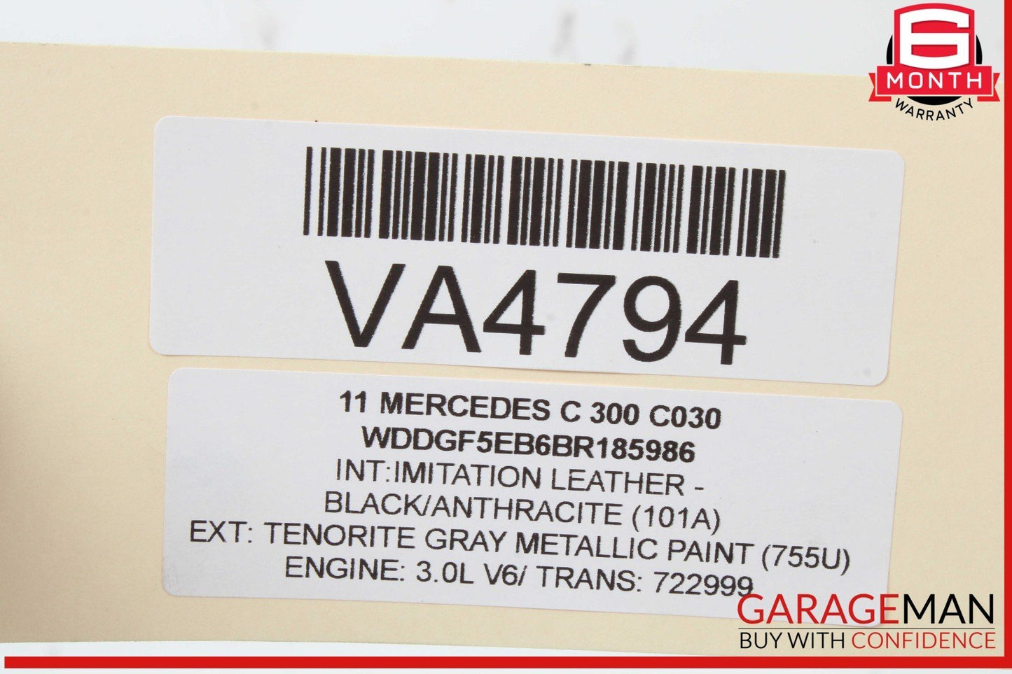 06-15 Mercedes W204 C300 E350 R350 Engine Oil Separator Cover 2720160134 OEM
