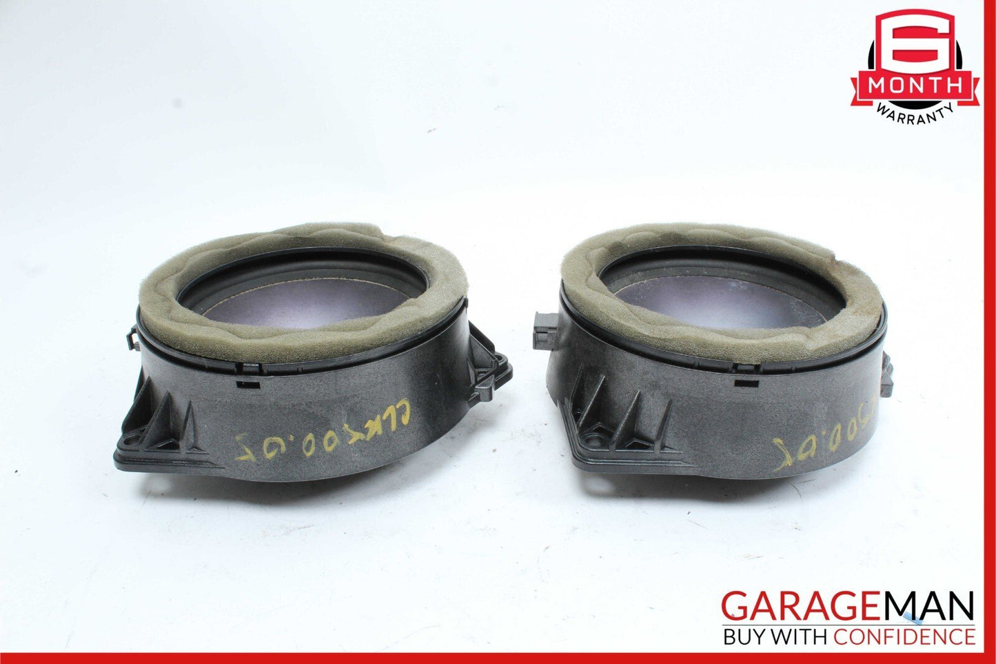 03-09 Mercedes W209 CLK500 Front Right & Left Door Audio Sound Speaker Set of 2