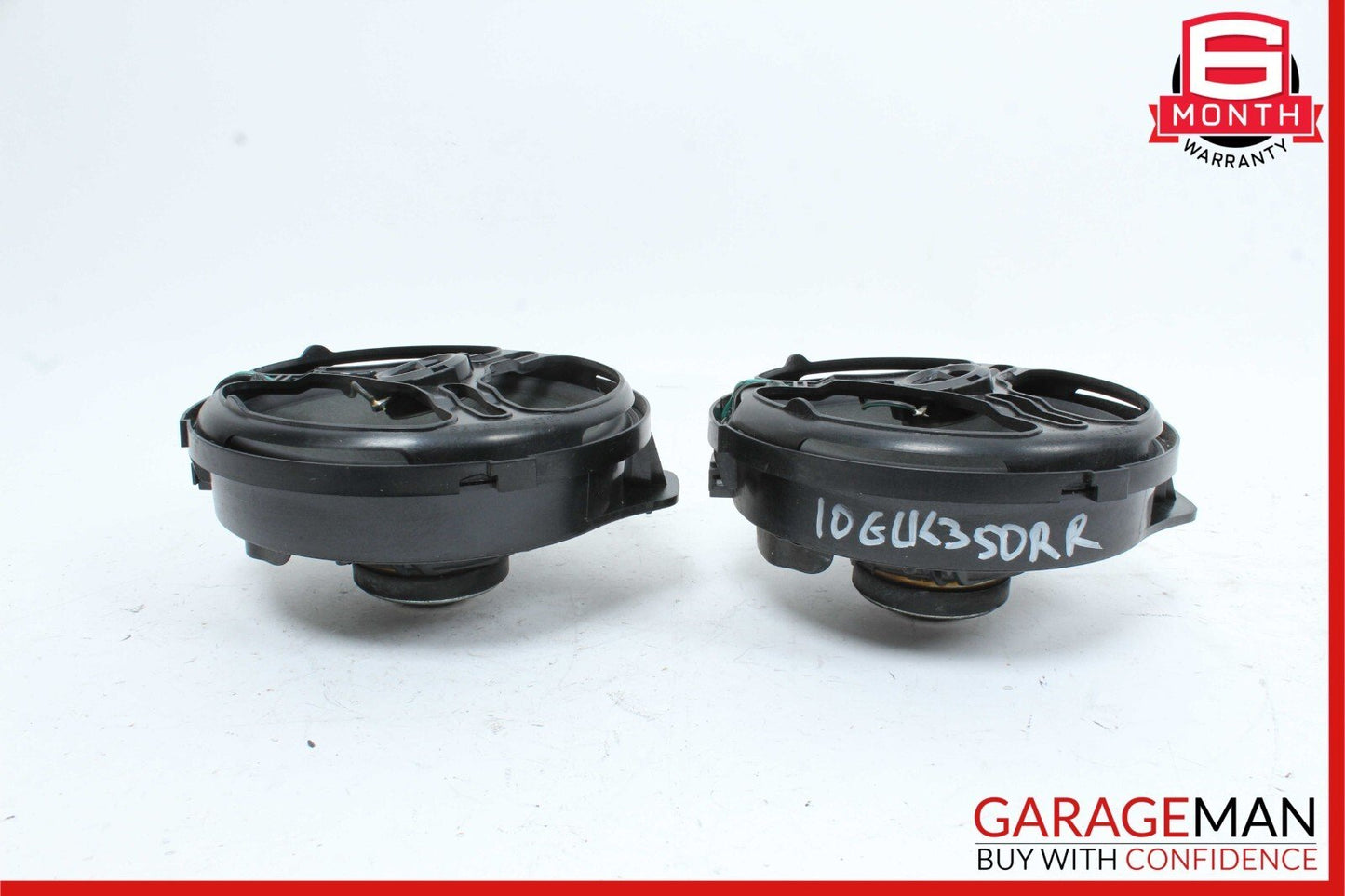 08-15 Mercedes X204 GLK350 Rear Right & Left Door Sound Speakers Set of 2 OEM