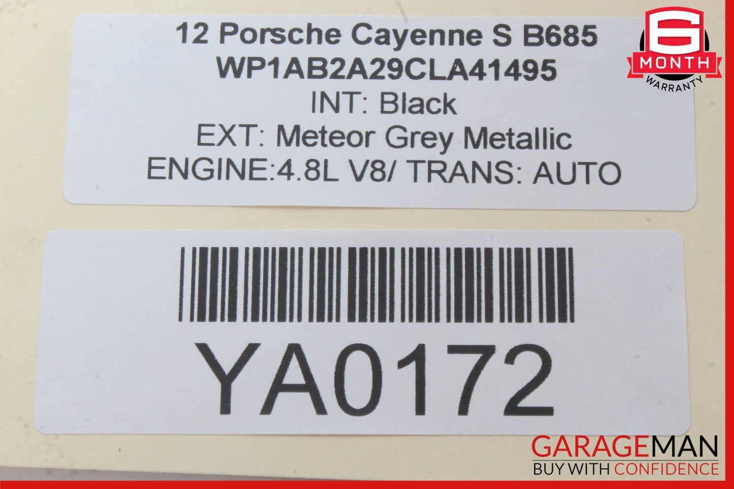 11-17 Porsche Cayenne S 958 Rear Right or Left Side Door Control Module OEM