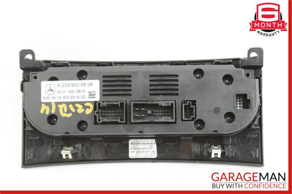 12-14 Mercedes W204 C250 C350 AC A/C Climate Temperature Heater Switch Control