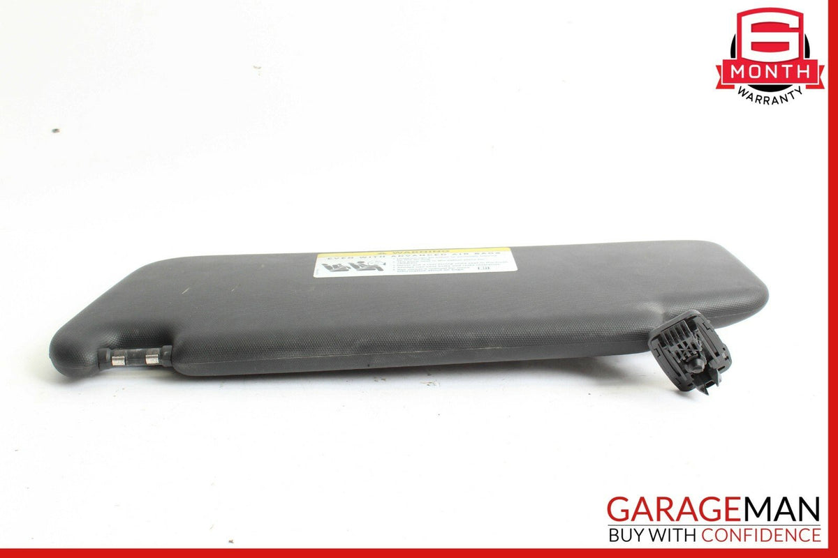 08-14 Mercedes W204 C350 Front Right Passenger Sun Visor Sunvisor Shade Black