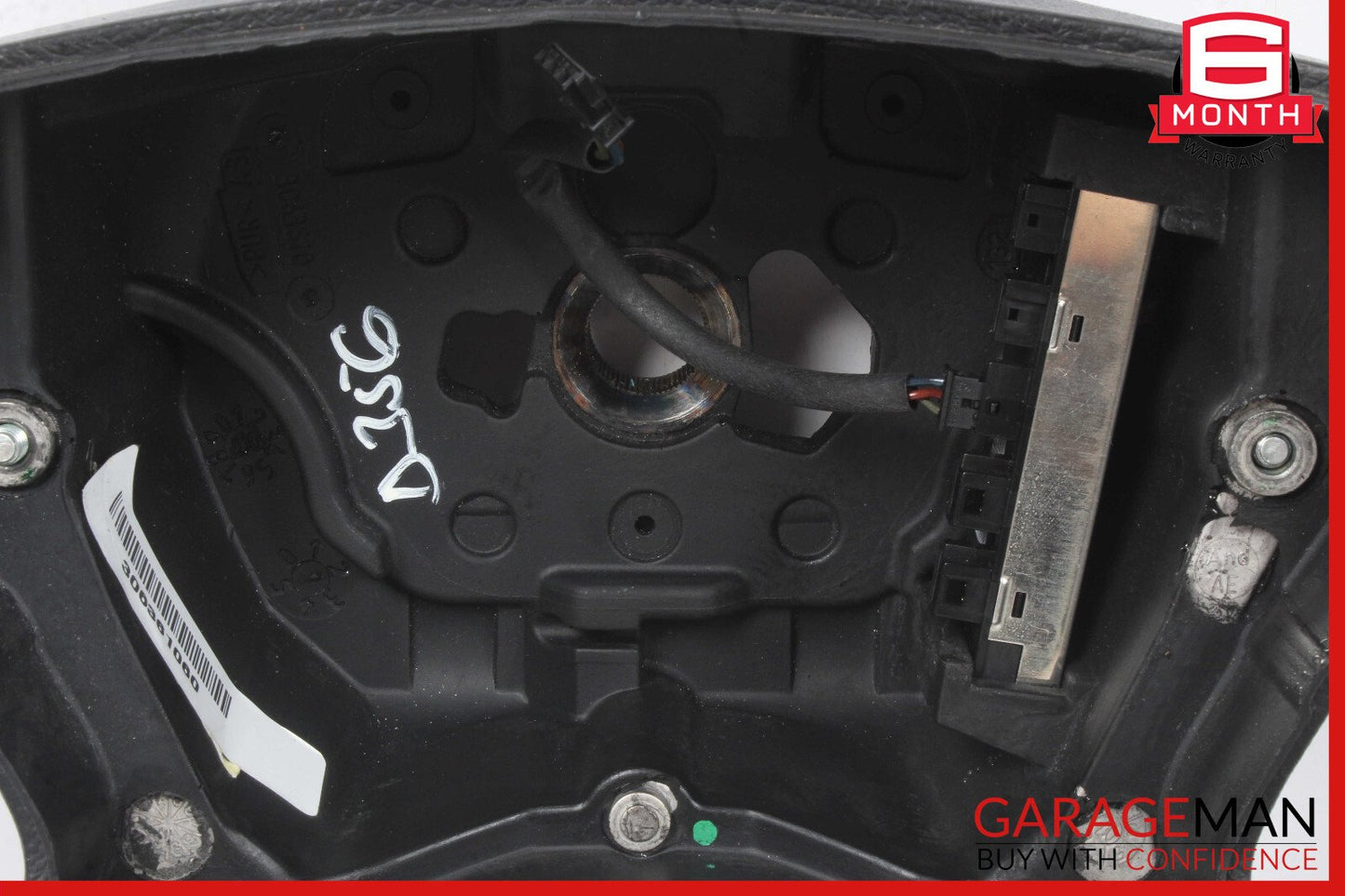 06-09 Mercedes W211 E350 CLS500 4 Spoke Steering Wheel Leather Black OEM