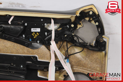 07-09 Mercedes W211 E350 Front Right Side Complete Interior Door Panel Grey