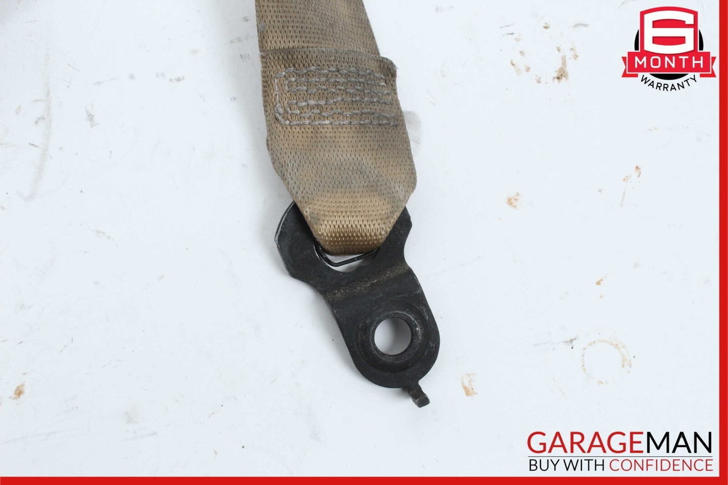 06-08 Mercedes R320 ML350 GL450 Front Left Seat Belt Seatbelt Retractor Brown