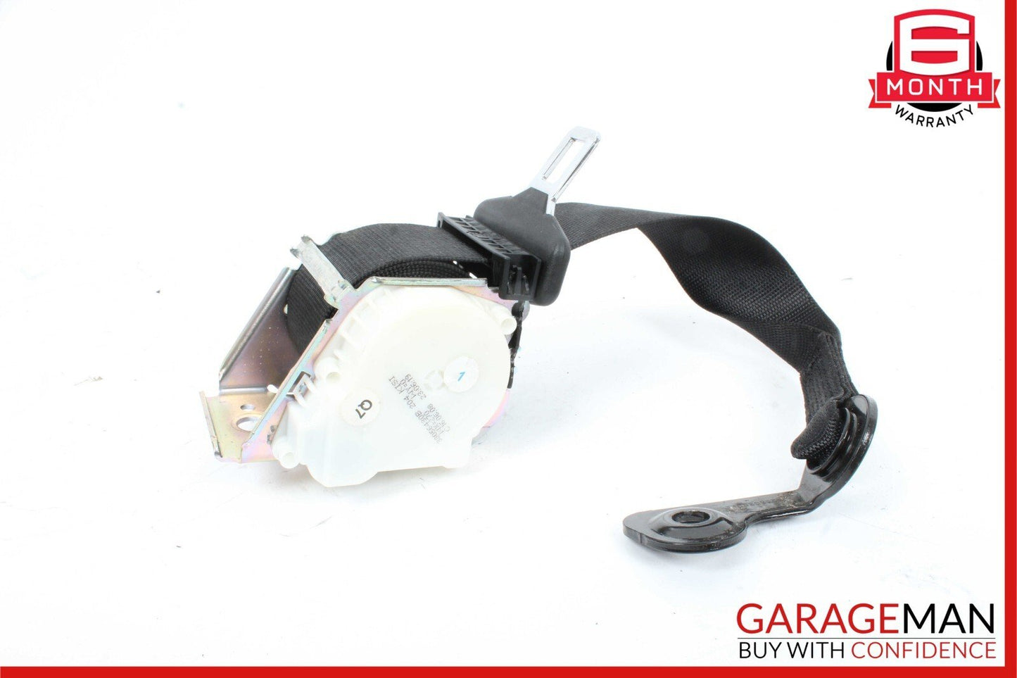 08-14 Mercedes W204 C300 4MATIC Rear Left Driver Side Seat Belt OEM