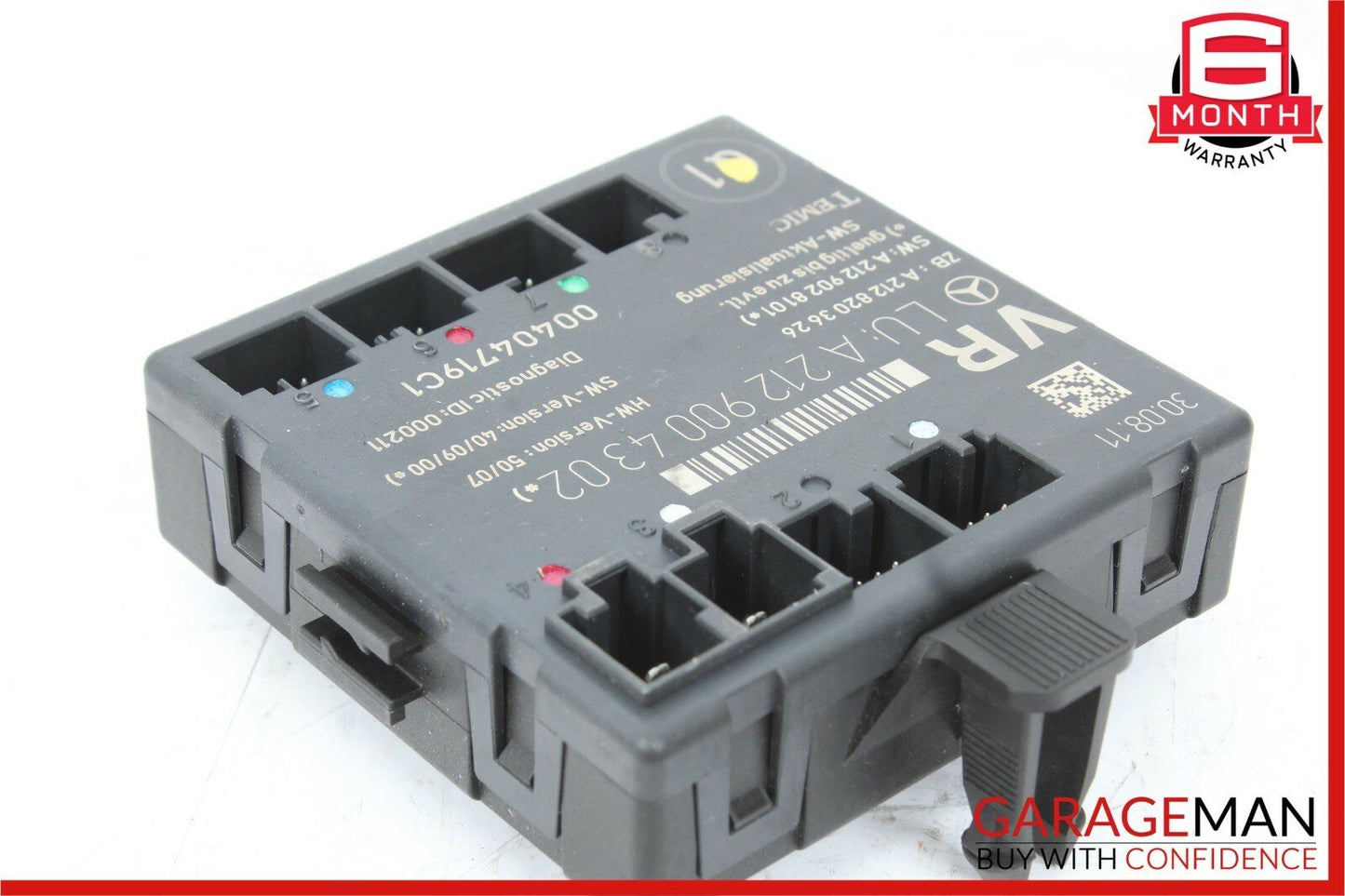 08-14 Mercedes W204 C250 C300 Front Right Passenger Side Door Controller Module