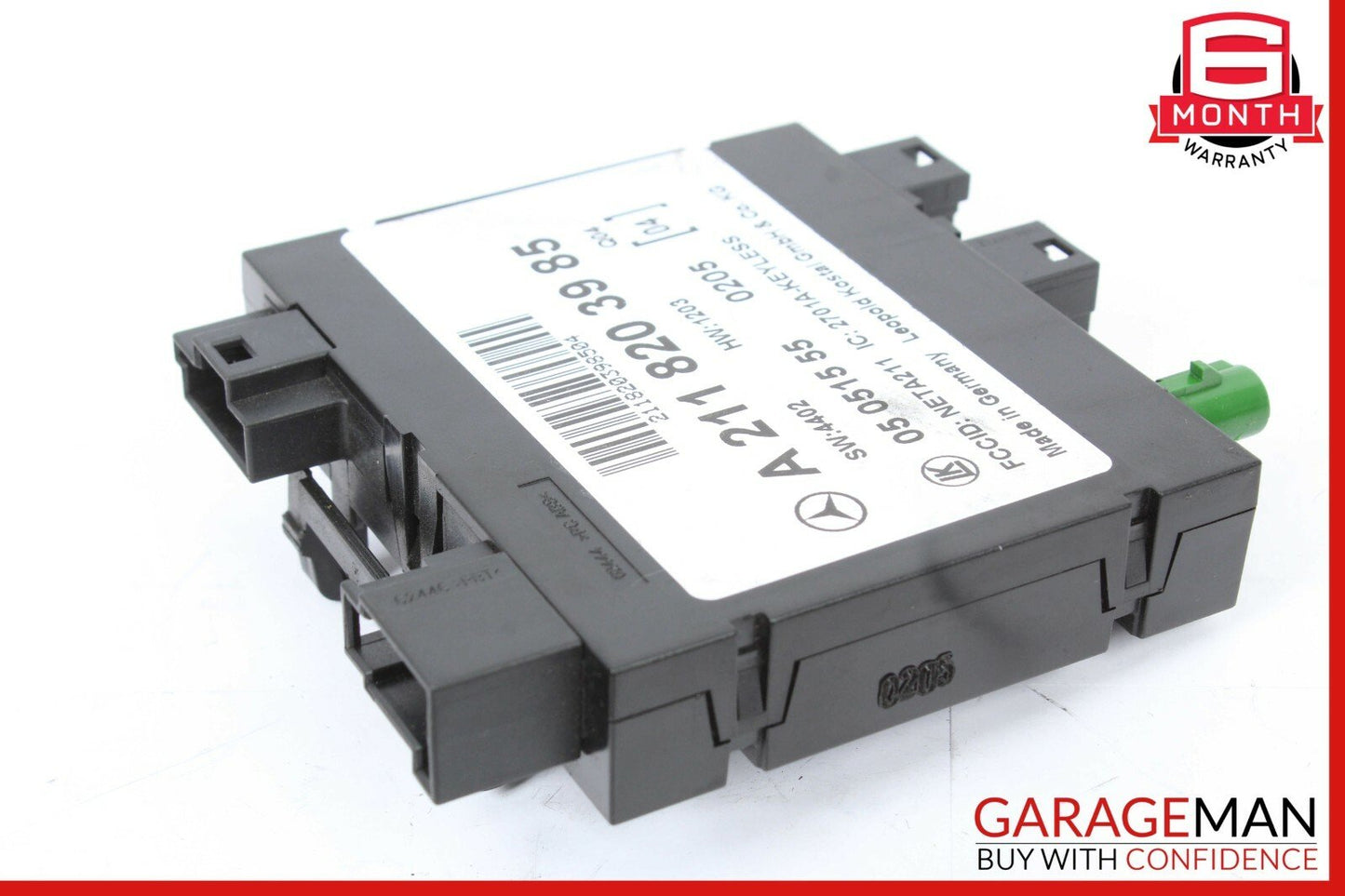 06-10 Mercedes W219 CLS500 Keyless Go Entry Control Module Unit 2118203985