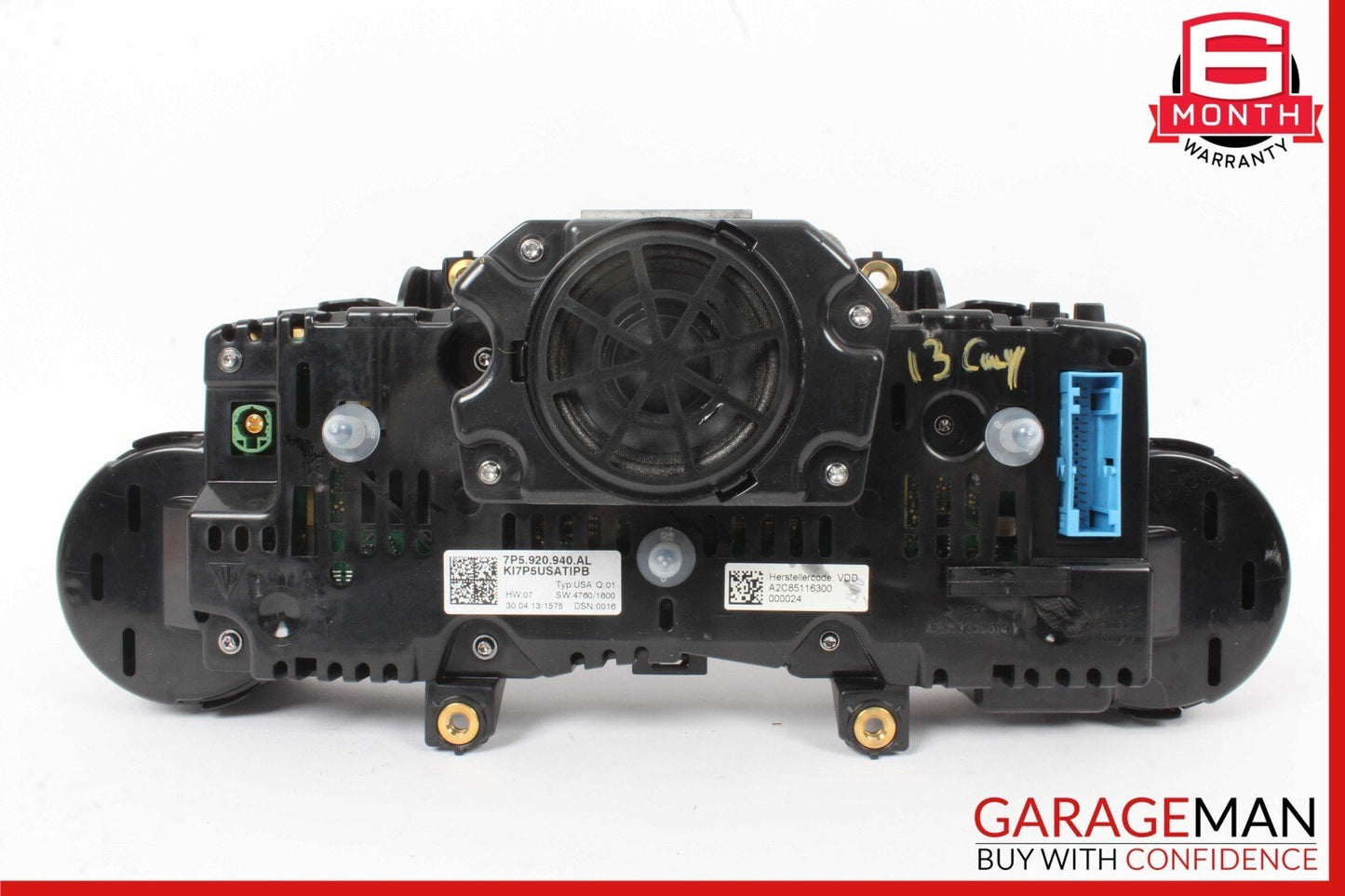 11-17 PORSCHE CAYENNE 958 SPEEDOMETER INSTRUMENT CLUSTER 7P5920940AL