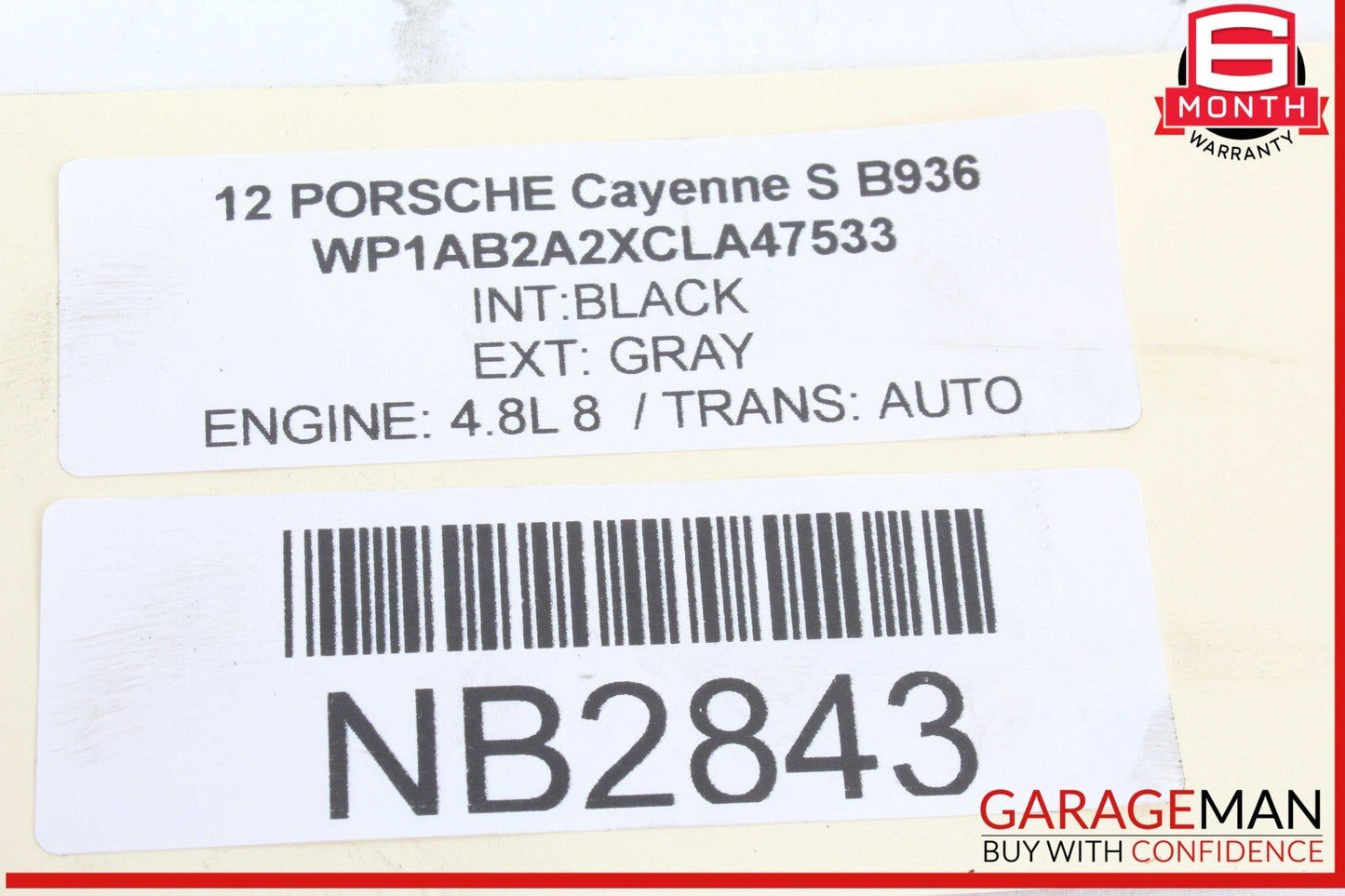 11-18 Porsche Cayenne S 958 Rear Right/Left Suspension Upper Forward Control Arm