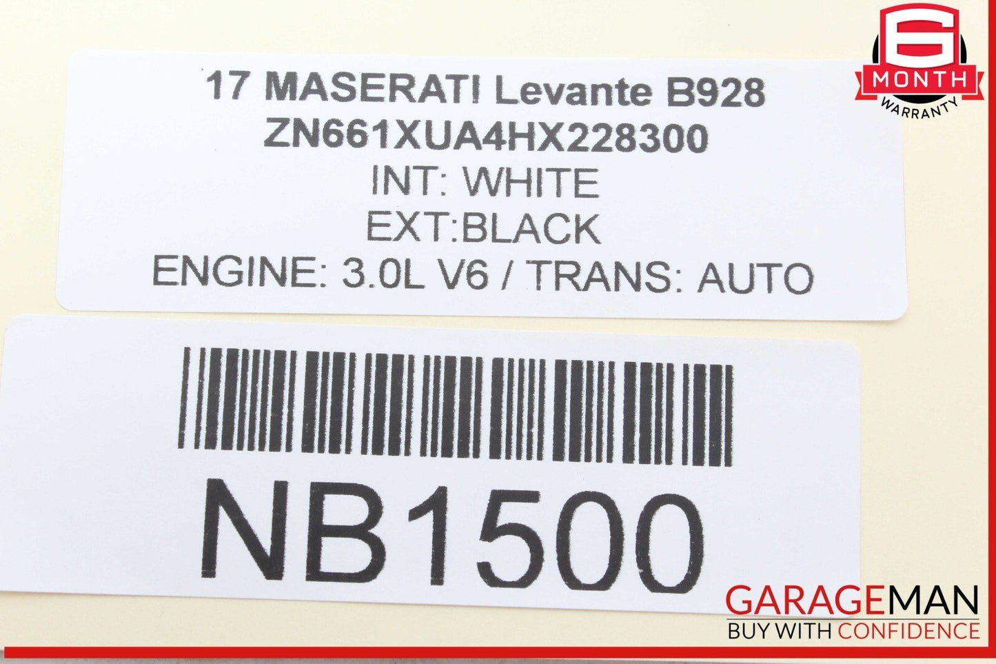 17-20 Maserati Levante Rear Left or Right Side Lower Control Arm OEM