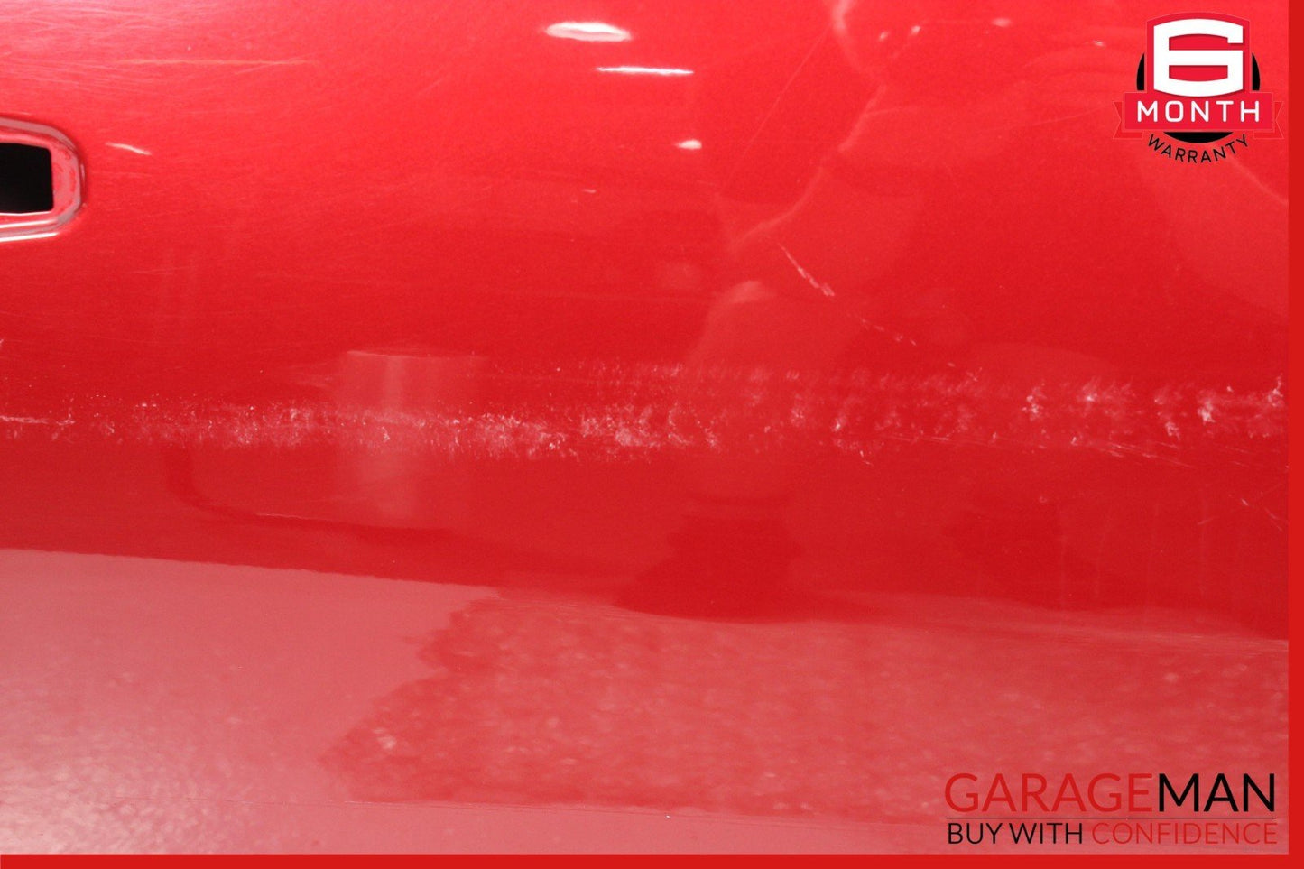 16-23 Jaguar XF Rear Right Passenger Side Door Shell Panel Red OEM