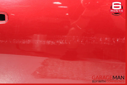 16-23 Jaguar XF Rear Right Passenger Side Door Shell Panel Red OEM