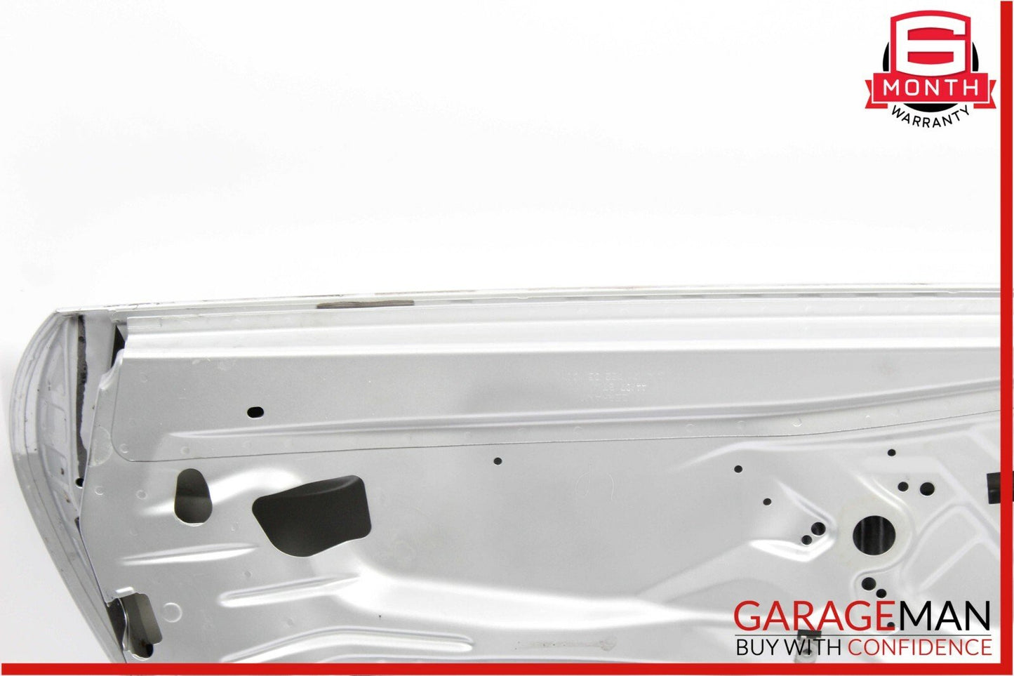 05-11 Mercedes R171 SLK350 Front Left Driver Side Exterior Door Panel Silver