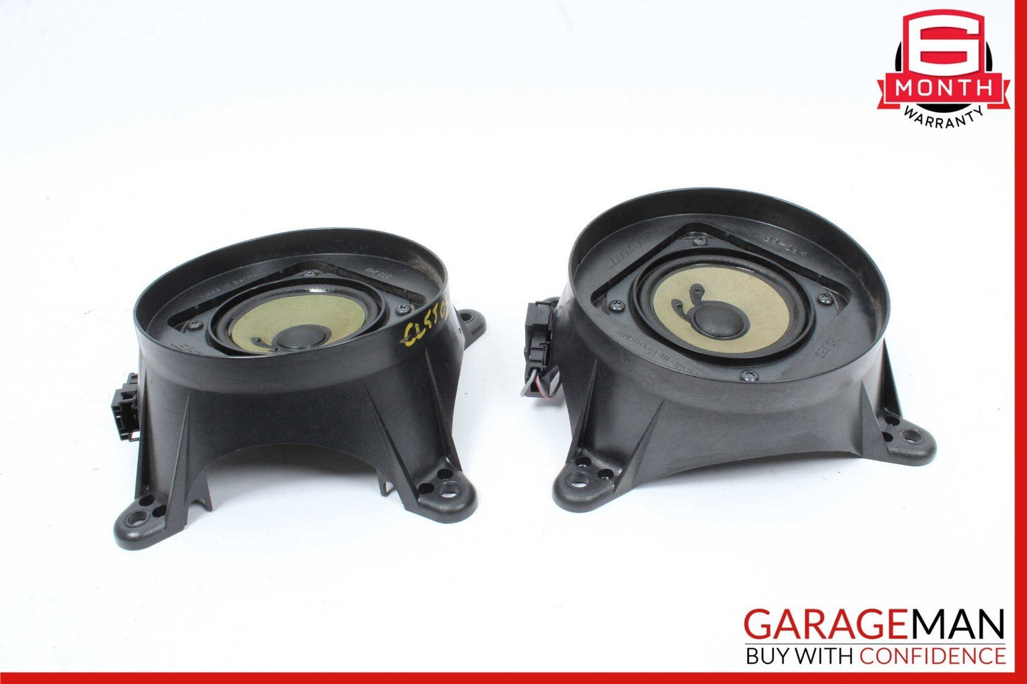 00-06 Mercedes W215 CL55 AMG Rear Right & Left Door Speaker Tweeter Speakers Set