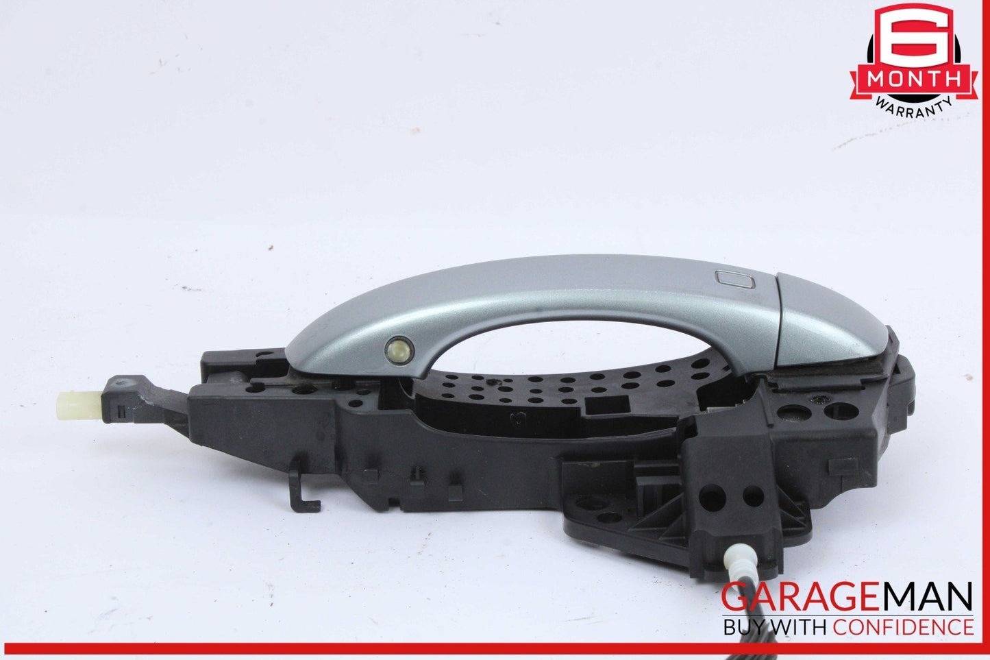 12-18 Audi A6 A7 Rear Left Driver Side Exterior Door Handle Gray 4H0837885 OEM