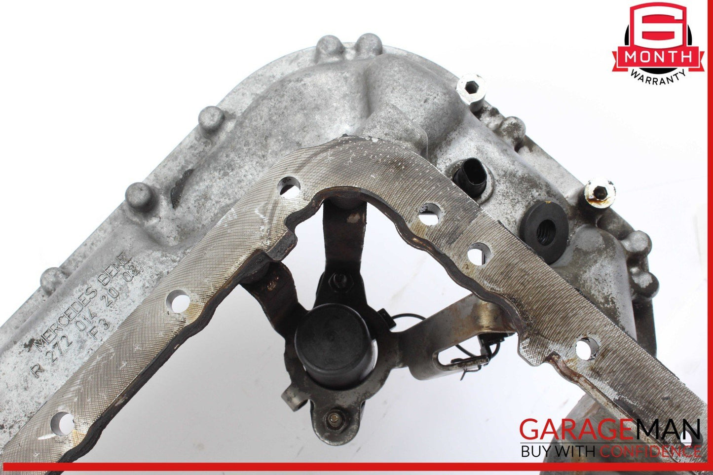 06-13 Mercedes W164 ML350 4MATIC Engine Upper Oil Sump Baffle Pan 2720142002 OEM