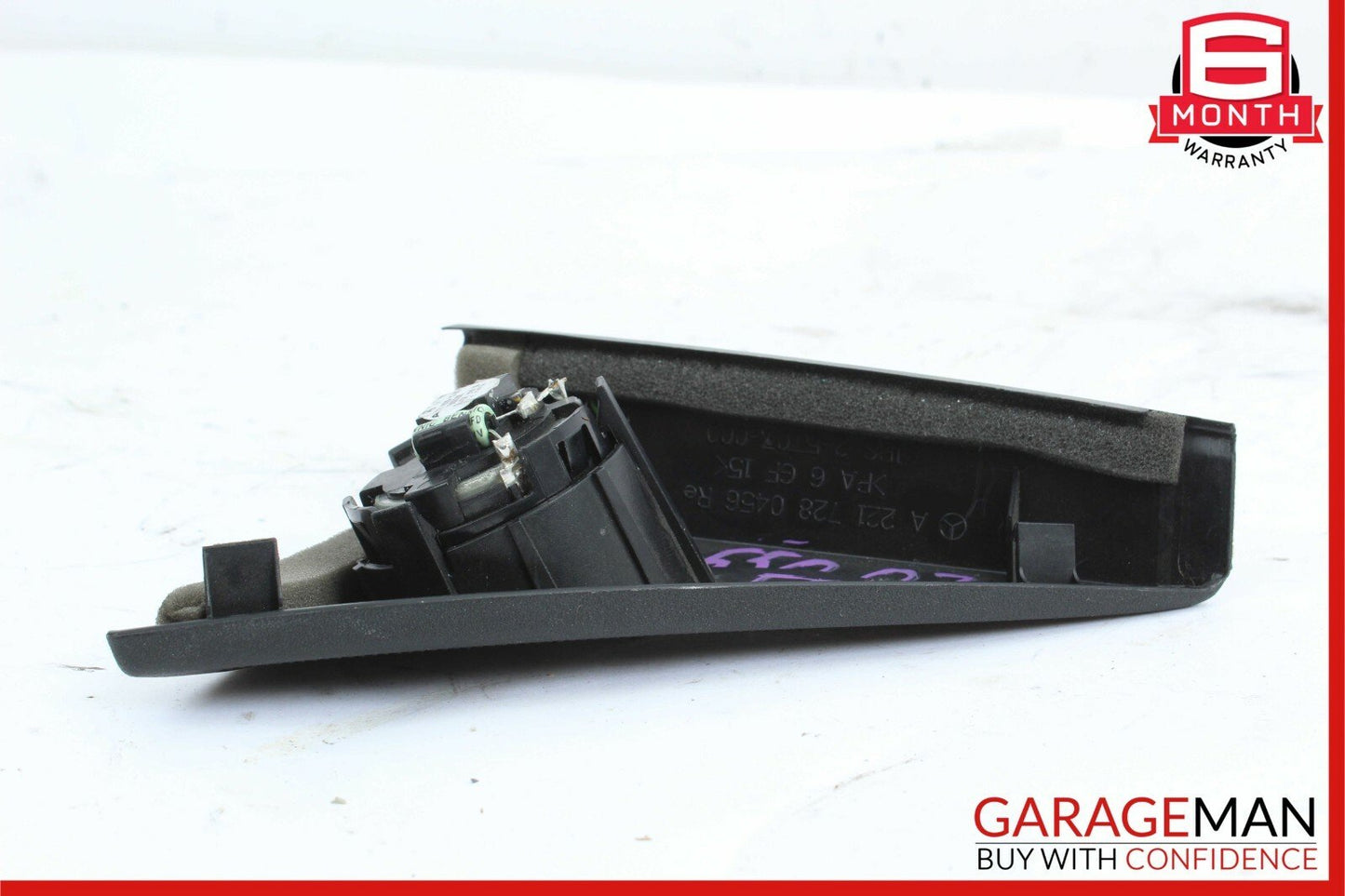 07-13 Mercedes W221 S350 S550 Front Right Side Door Tweeter Speaker Cover Black
