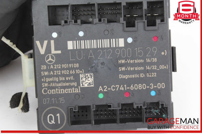 08-18 Mercedes W212 E350 E550 Front Left Side Door Control Module Unit OEM