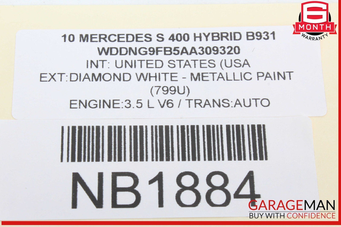 07-13 Mercedes W221 S400 Hybrid Front Left Side Seat Control Switch Assembly OEM