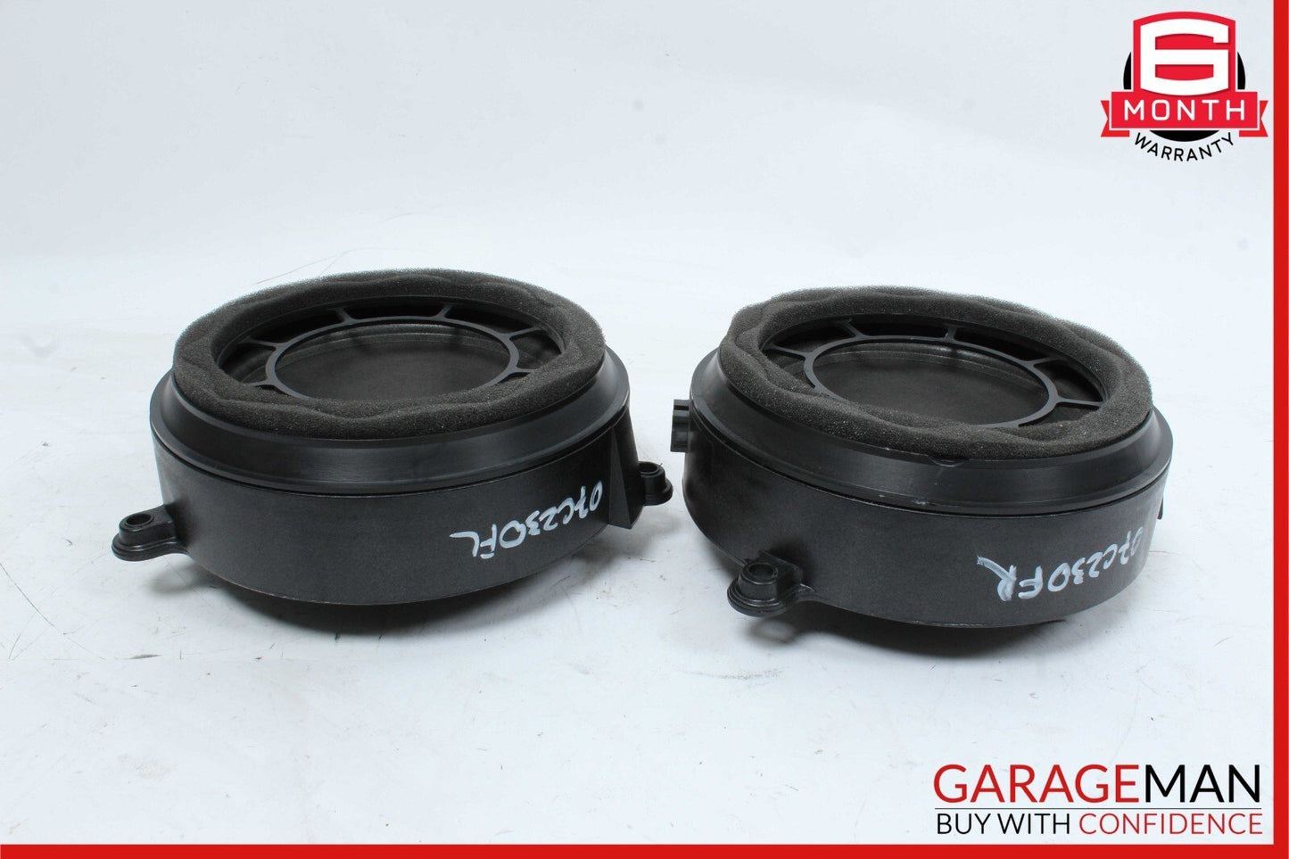 01-07 Mercedes W203 C230 Front Right & Left Door Sound Audio Speaker Set OEM