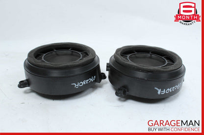 01-07 Mercedes W203 C230 Front Right & Left Door Sound Audio Speaker Set OEM