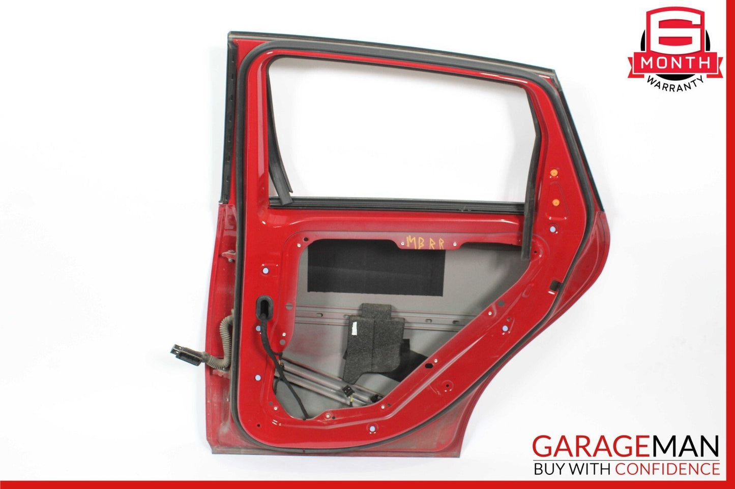 12-19 Mercedes W242 W246 B-Class Rear Right Passenger Side Door Shell Red OEM